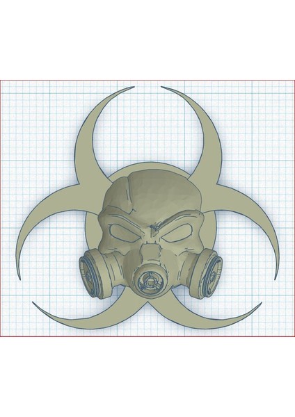 Topuzla Gaz Maskesi Biyolojik Tehlike (Plastik Aparattır!!!)