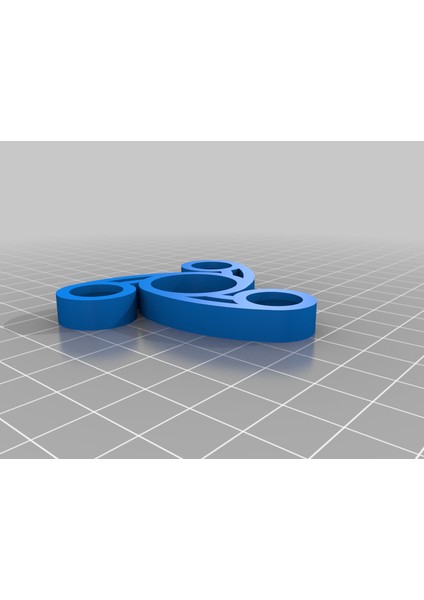 1/2 "bilyalı Rulman Fidget Spinner - WINGNUT2K #9 (Plastik Aparattır!!!)