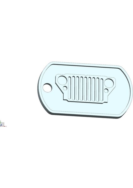 Willys MB / Ford Gpw Jeep Grill Künyesi (Plastik Aparattır!!!)