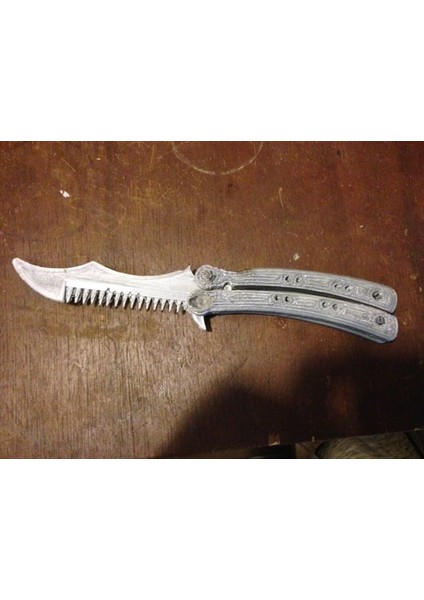 Cs: Go Balisong (Kelebek) Tarak Bıçağı (Plastik Aparattır!!!)