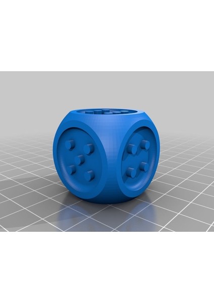 Dokunsal Braille Zar (Plastik Aparattır!!!)