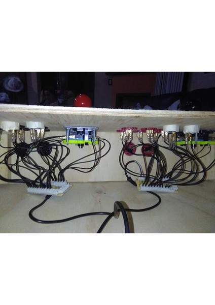 Joystick Sanwa Için Çalışma Arcade 8 Yollu Kısıtlayıcı Plaka (Plastik Aparattır!!!)