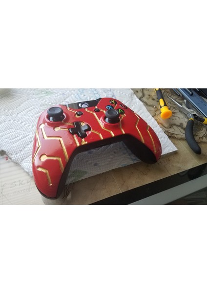 Elektronik Desenli Xbox One Denetleyici Kaplaması (Plastik Aparattır!!!) indirimleri