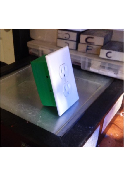 Gizli Duvar Prizi Kasası (Plastik Aparattır!!!)