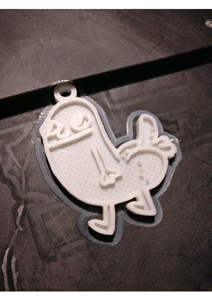 Dickbutt Anahtarlık (Plastik Aparattır!!!)