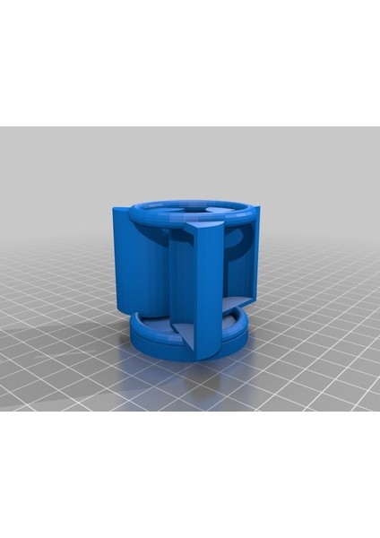 Dikey Rüzgar Türbini (Plastik Aparattır!!!)