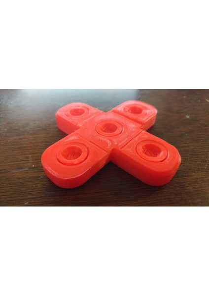 Fidget Spinner (Sadece Yazdır ve Döndürme, Montaj Gerekmez) (Plastik Aparattır!!!)