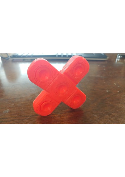 Fidget Spinner (Sadece Yazdır ve Döndürme, Montaj Gerekmez) (Plastik Aparattır!!!)