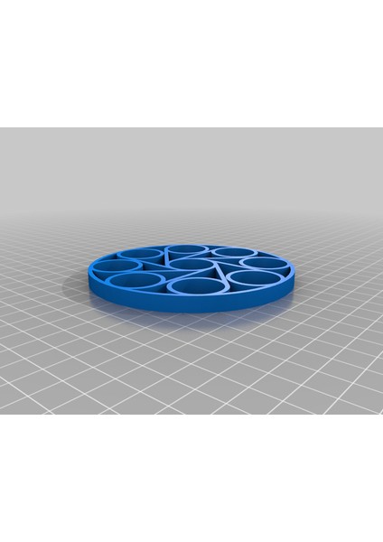 Octuple Fidget Spinner Yuvarlak Çerçeve (Plastik Aparattır!!!)