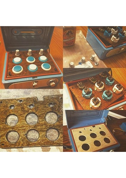 Arcade Button Mıdı Kutusu - Üst Plaka (Plastik Aparattır!!!)