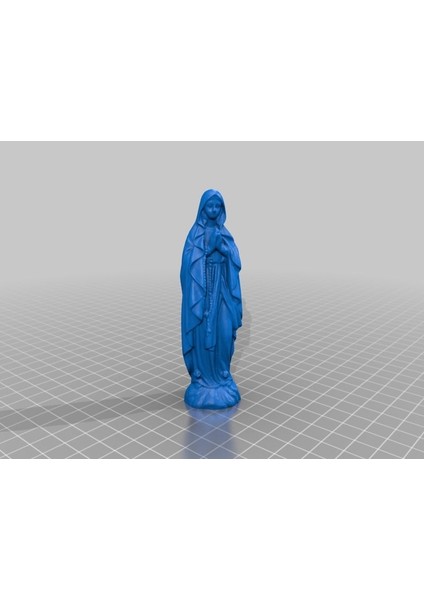 Meryem Ana Heykeli 2 (3d Tarama) (Plastik Aparattır!!!)