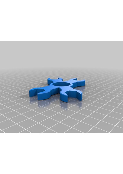Mekanik Için Fidget Spinner. Çapraz Anahtarlar (Plastik Aparattır!!!)