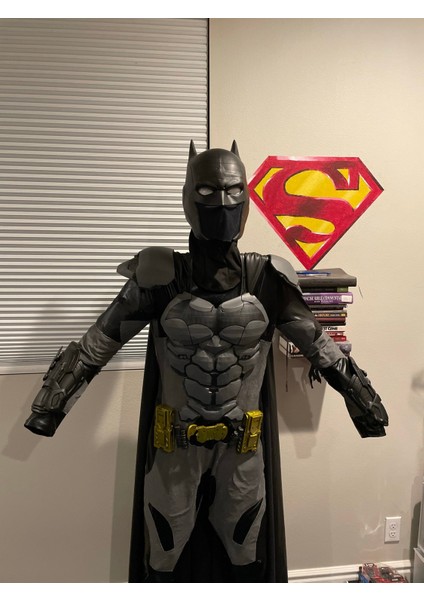 Batman Arkham Knight Sandığı ve Karın Zırhı (Plastik Aparattır!!!)