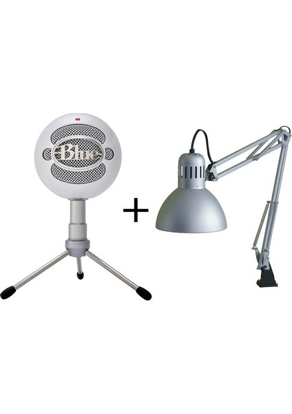 Mavi Kartopu'nu Ikea Lamba Koluna Takma Aparatı. (Plastik Aparattır!!!)