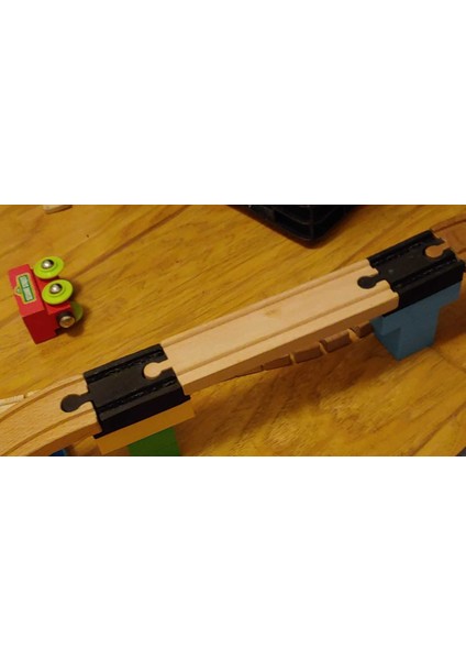 Duplo'dan Ahşap Tren Rayına Adaptör (Plastik Aparattır!!!)