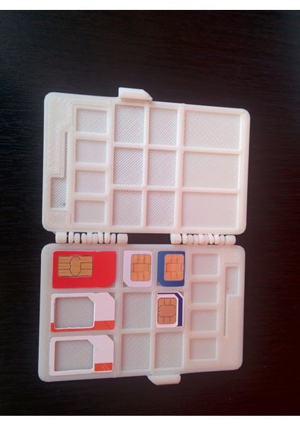 Sim, Mikro Sim ve Nano Sim Cüzdan Kılıfı (Plastik Aparattır!!!)