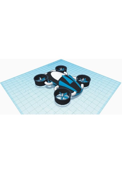 Deniz Mavisi Spor Drone (Plastik Aparattır!!!)