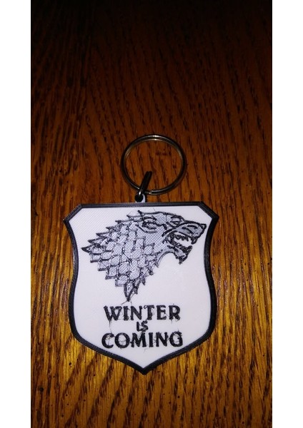 Game Of Thrones - Stark Arması Anahtarlık (Plastik Aparattır!!!)