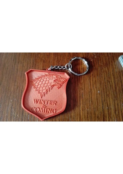 Game Of Thrones - Stark Arması Anahtarlık (Plastik Aparattır!!!) fırsatları
