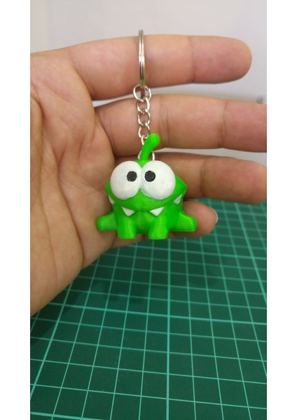 Om Nom Anahtarlık (Remix) (Plastik Aparattır!!!)