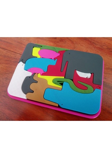 Hayvan Yapboz Çerçevesi (Plastik Aparattır!!!)