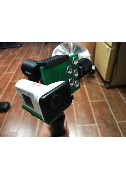 Zhıyun Smooth Q Için Sony Action Cam Fdr X3000 Adaptörü (Plastik Aparattır!!!)
