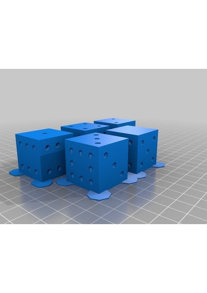 Grime Zar Seti (Makerblock'un Geçişli Olmayan Zar Remiksi) (Plastik Aparattır!!!)