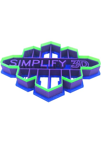 SIMPLIFY3D Logo Çerez Kesici (Plastik Aparattır!!!)