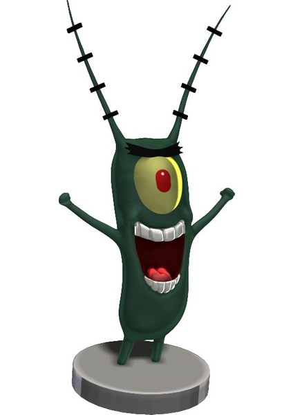 Plankton - Sünger Bob (Plastik Aparattır!!!)