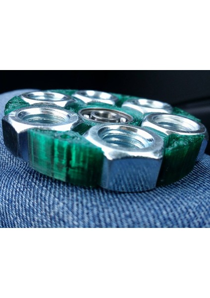 Fidget Spinner Hex Fındık (Plastik Aparattır!!!)