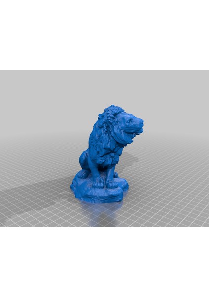 Aslan Heykeli (3d Tarama) (Plastik Aparattır!!!) modelleri