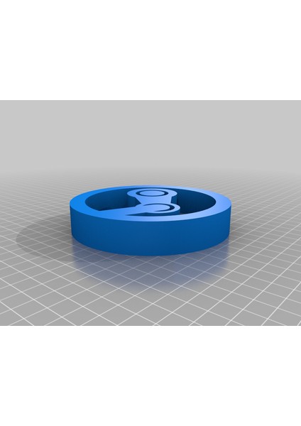 'steam' 3D Yazdırılabilir Logo (Plastik Aparattır!!!)