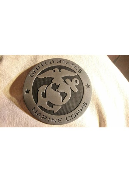 Amerika Birleşik Devletleri Deniz Piyadeleri Amblemi ve Nişanları (Plastik Aparattır!!!)