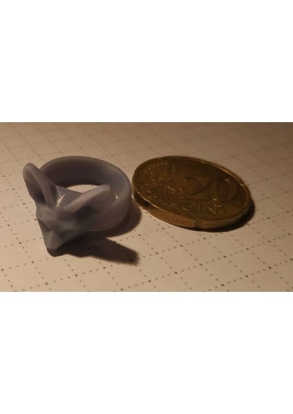 Rezene Tilki Yüzüğü (Daha Küçük Kulaklar) (Plastik Aparattır!!!) fırsatları