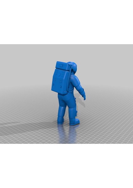 3dbear Mars Çevre Kıyafeti - Apollo Astronot Remiksi (Plastik Aparattır!!!)