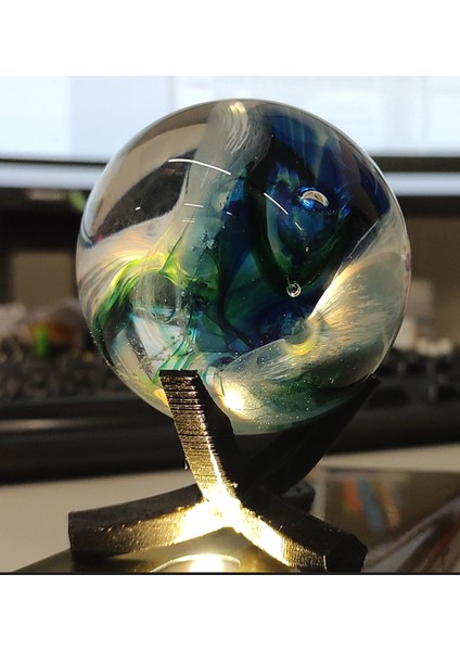 100MM Kristal Top Standı (Plastik Aparattır!!!)