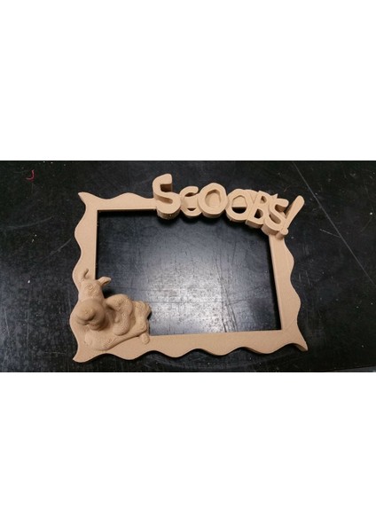 Scooby Doo ve Tüylü Çerçeve (Plastik Aparattır!!!)