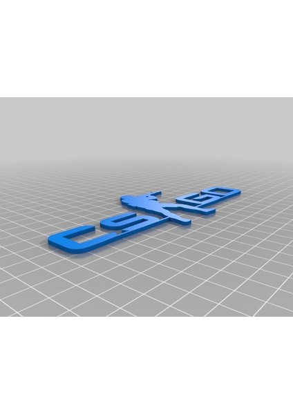 Cs Go Logosu - Counterstrike Global Offensive Logosu (Plastik Aparattır!!!)