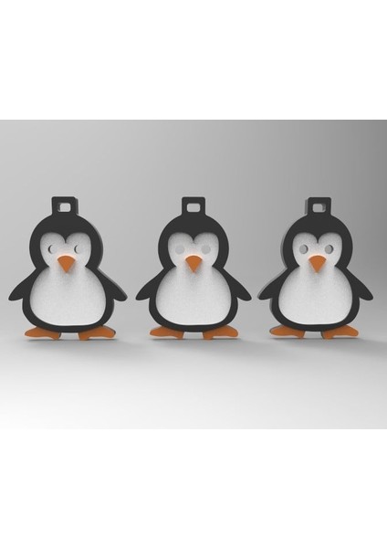 Penguen (Anahtarlık/dekorasyon) (Plastik Aparattır!!!)