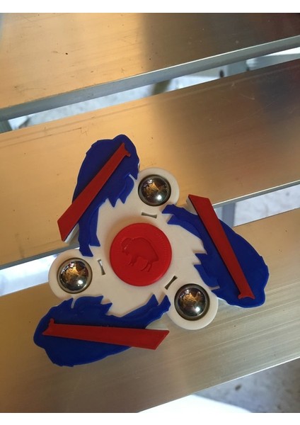 Buffalo Bills Fidget Spinner - WINGNUT2K (Plastik Aparattır!!!)