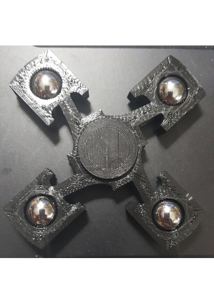 Dört Piston Fidget Spinner (Plastik Aparattır!!!)