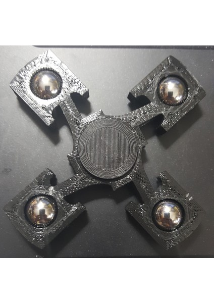 Dört Piston Fidget Spinner (Plastik Aparattır!!!)