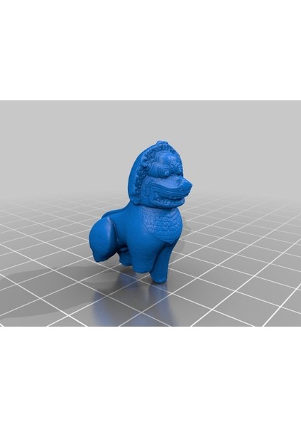 Stone Lion - Yüksek Çözünürlüklü Tarama - Minneapolis Sanat Enstitüsü (Plastik Aparattır!!!)