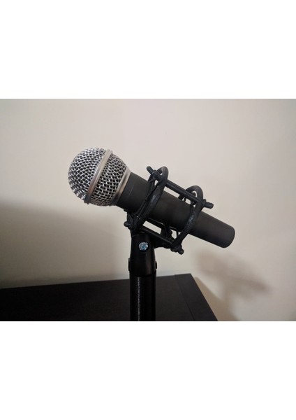 SM58 Mikrofon Şok Montajı (Plastik Aparattır!!!)