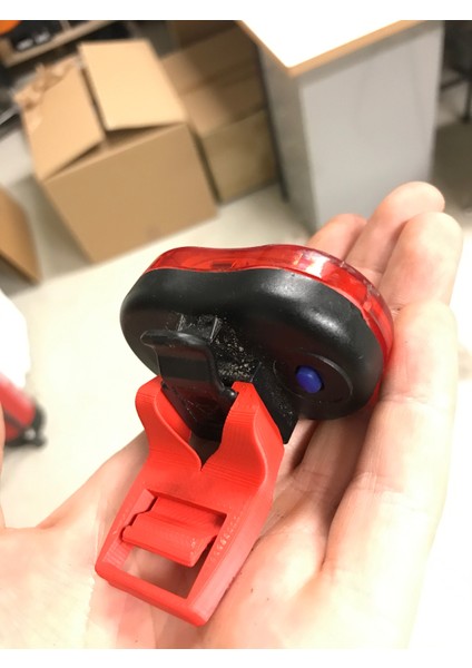 Planet Bike / Smart LED Işıklar Için Fizik Ics Entegre Klips Sistemi Sele Adaptörü (Plastik Aparattır!!!) indirimleri