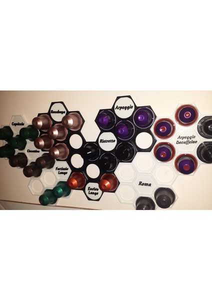Nespresso Kapsül Petek Kar Tanesi Duvarı Tutucu Orta Delikli (Plastik Aparattır!!!) fiyatları