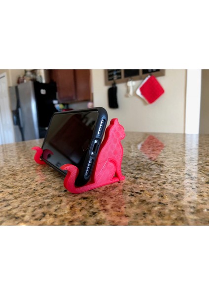 Küçük Kedi Telefon Standı Remıx (Plastik Aparattır!!!) fiyatları