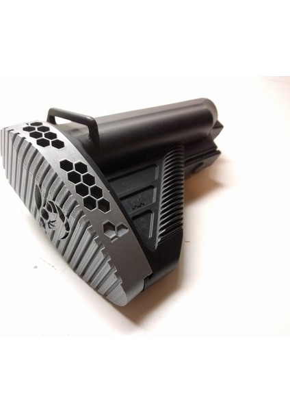 HK416 Hornet Dipçik Tabanı (Airsoft) (Plastik Aparattır!!!)