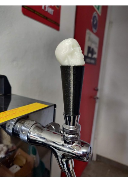 Kafatası Bira Musluk Kolu (Plastik Aparattır!!!) indirimleri