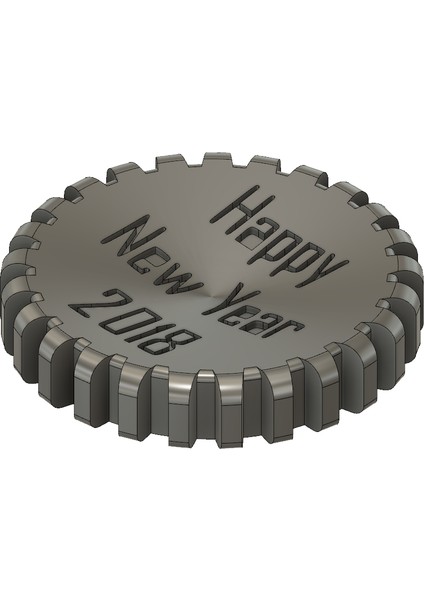 2018 Yeni Yıl Madeni Para (Plastik Aparattır!!!) fiyatları